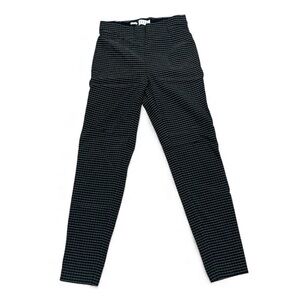3/$30 Elle Checkered Monochrome Patterned Trousers